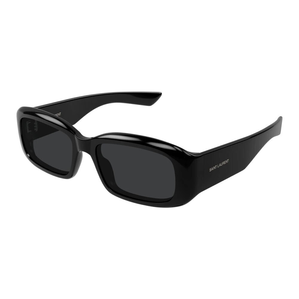 NWT Yves Saint Laurent SL 809 Black Black/ 55mm Sunglasses - Picture 1 of 2
